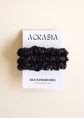 Silk Scrunchie Set